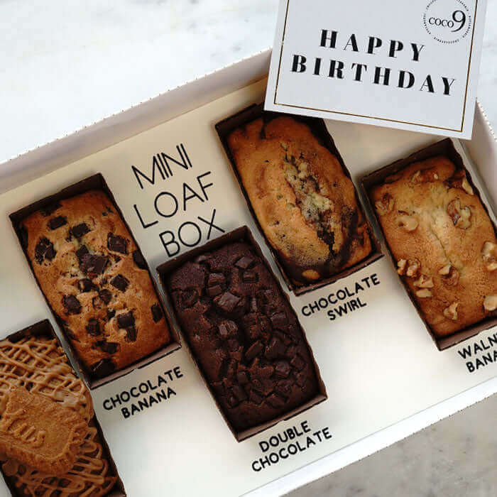 Assorted Box of Mini Loafs (Box of 5)