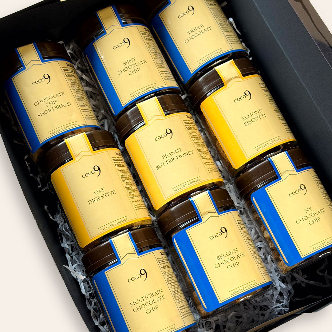 "Heritage" 9 Cookie Jars