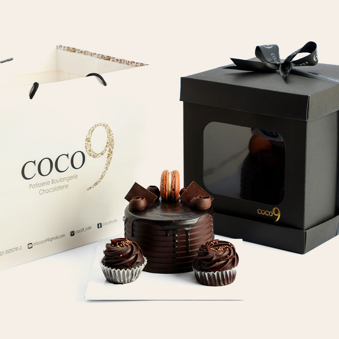 Dutch Truffle Mini (1lb) + 2 Cupcakes