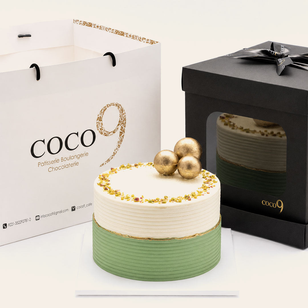 Pistachio Vanilla Entremet (2.5lbs)