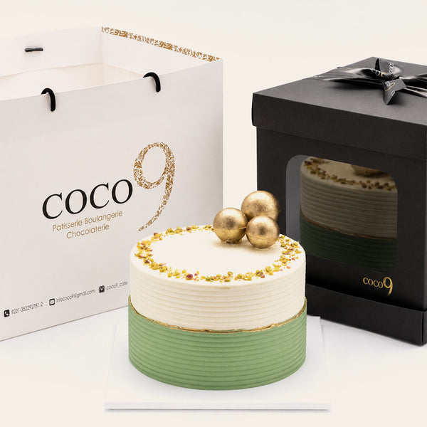 Pistachio Vanilla Entremet (2.5lbs)