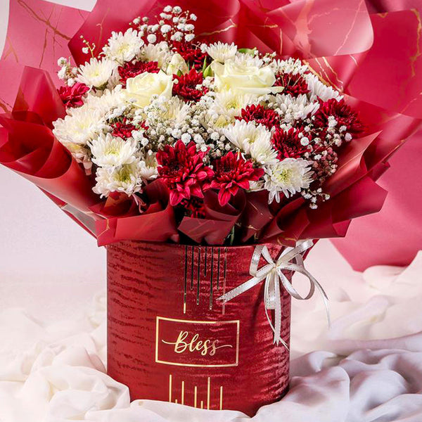 Ruby & Pearl Daisies Flowers