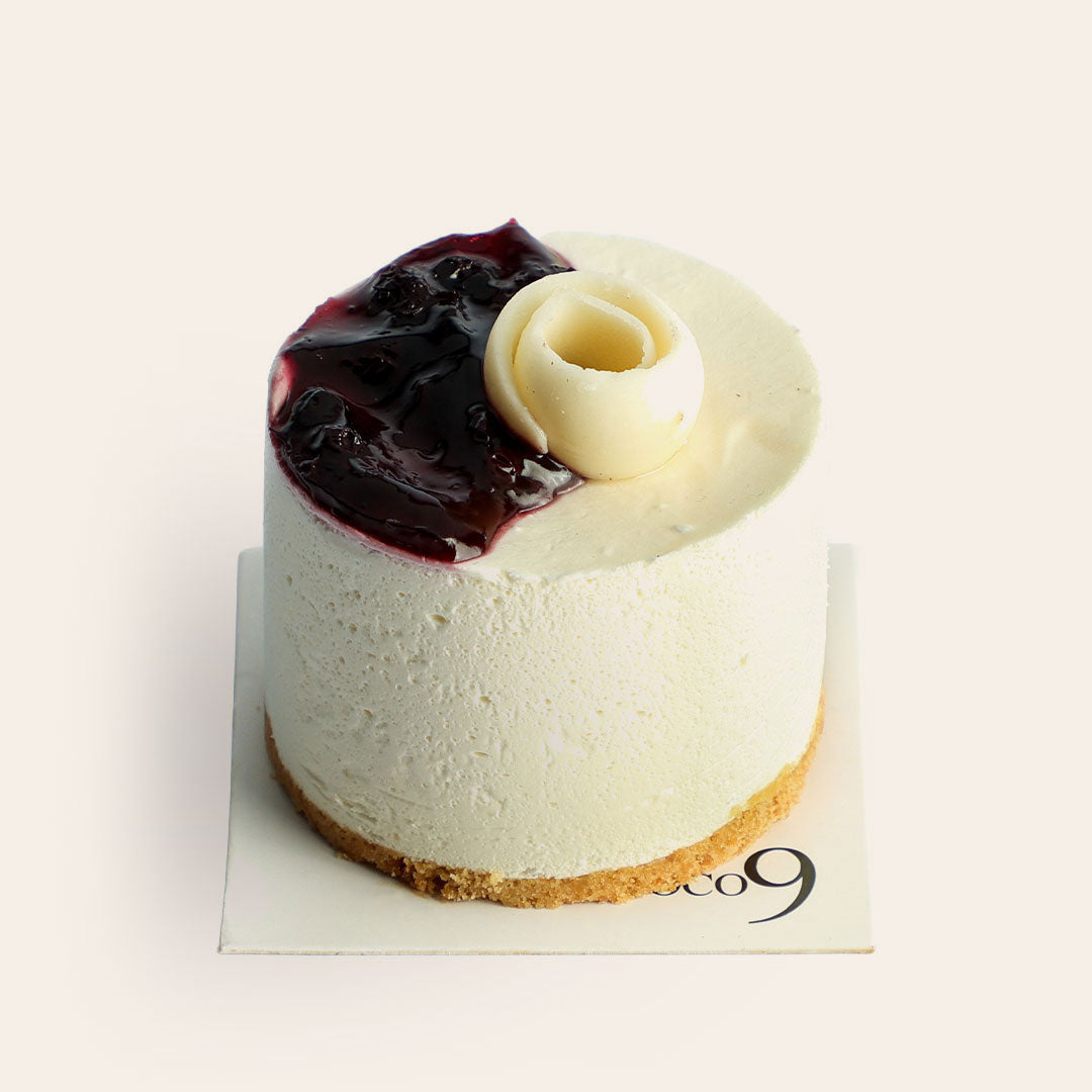 Blueberry Cheesecake Slice