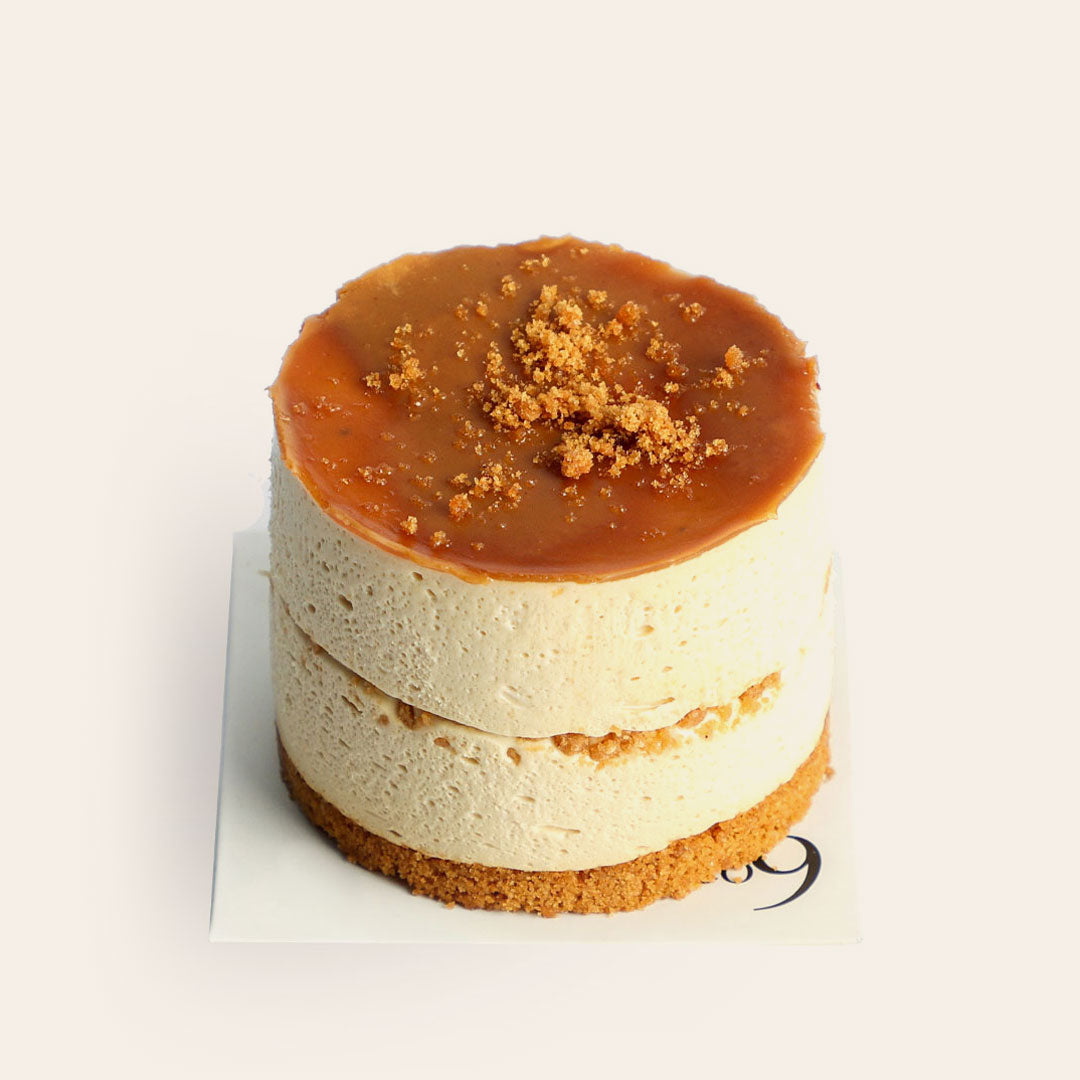 Lotus Cheesecake Slice