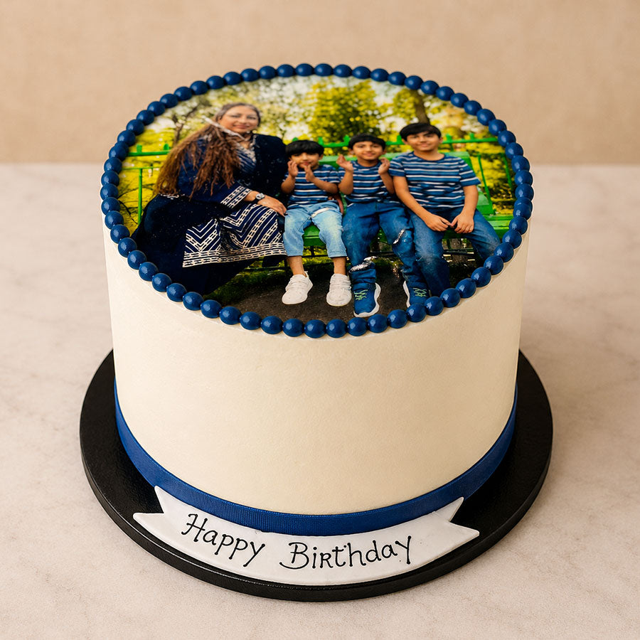 Full Photo Picture Cake (Serves 10–15)