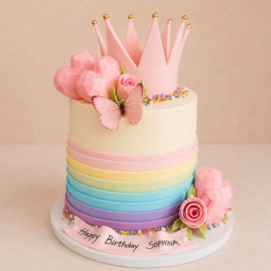 Rainbow Bloom (Serves 10–15)
