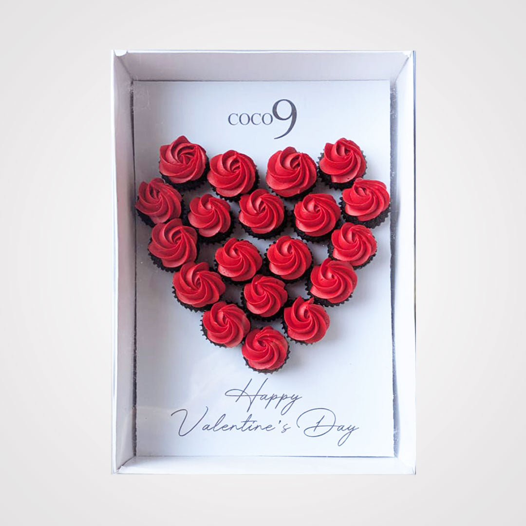 Valentine's Bite-Size Cupcake Box