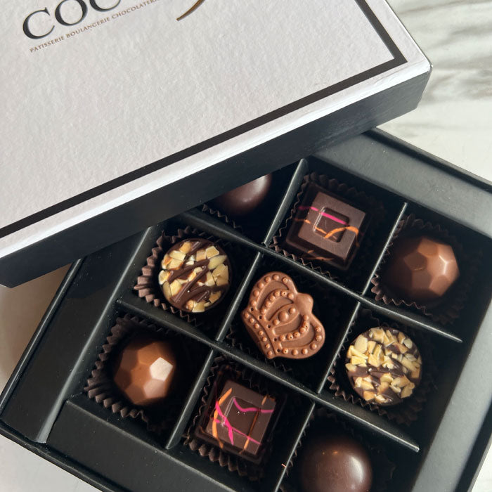 Assorted Chocolate Bonbons (Box of 9)