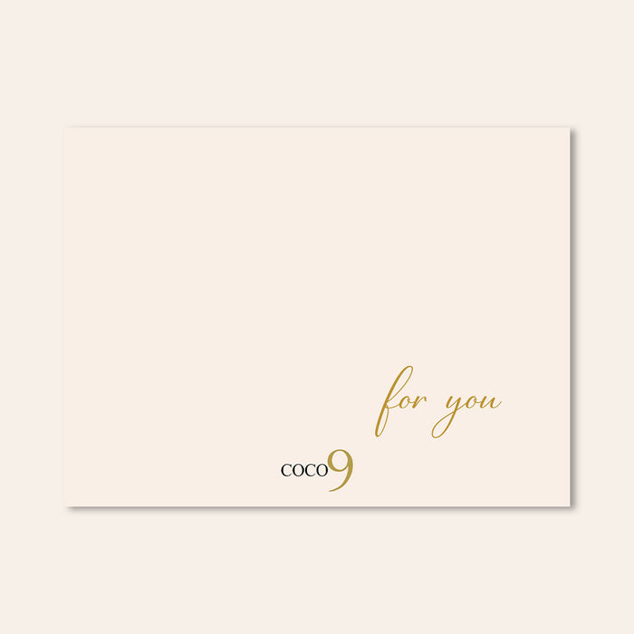 Complimentary Card — For You