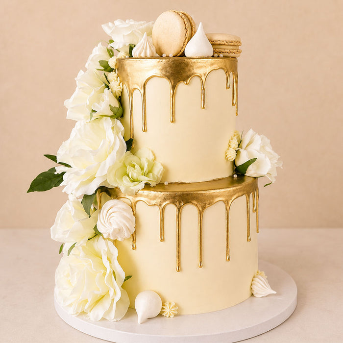 Ivory Cascade (Serves 25–30)