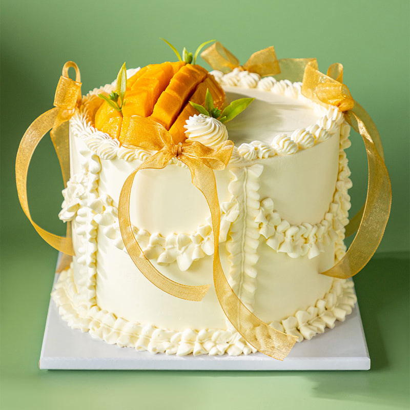 Mango Victorian Cake