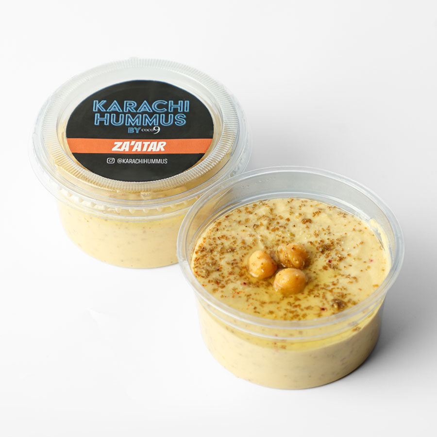 Mini Zaatar Hummus