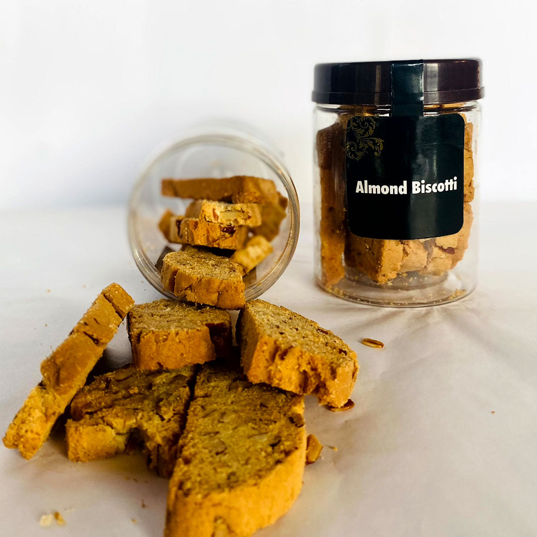 Almond Biscotti Jar