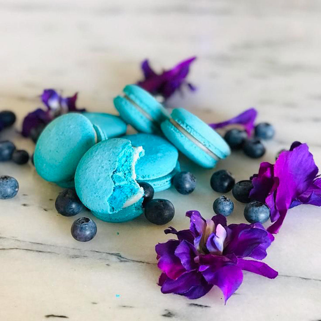 Blueberry Macaron