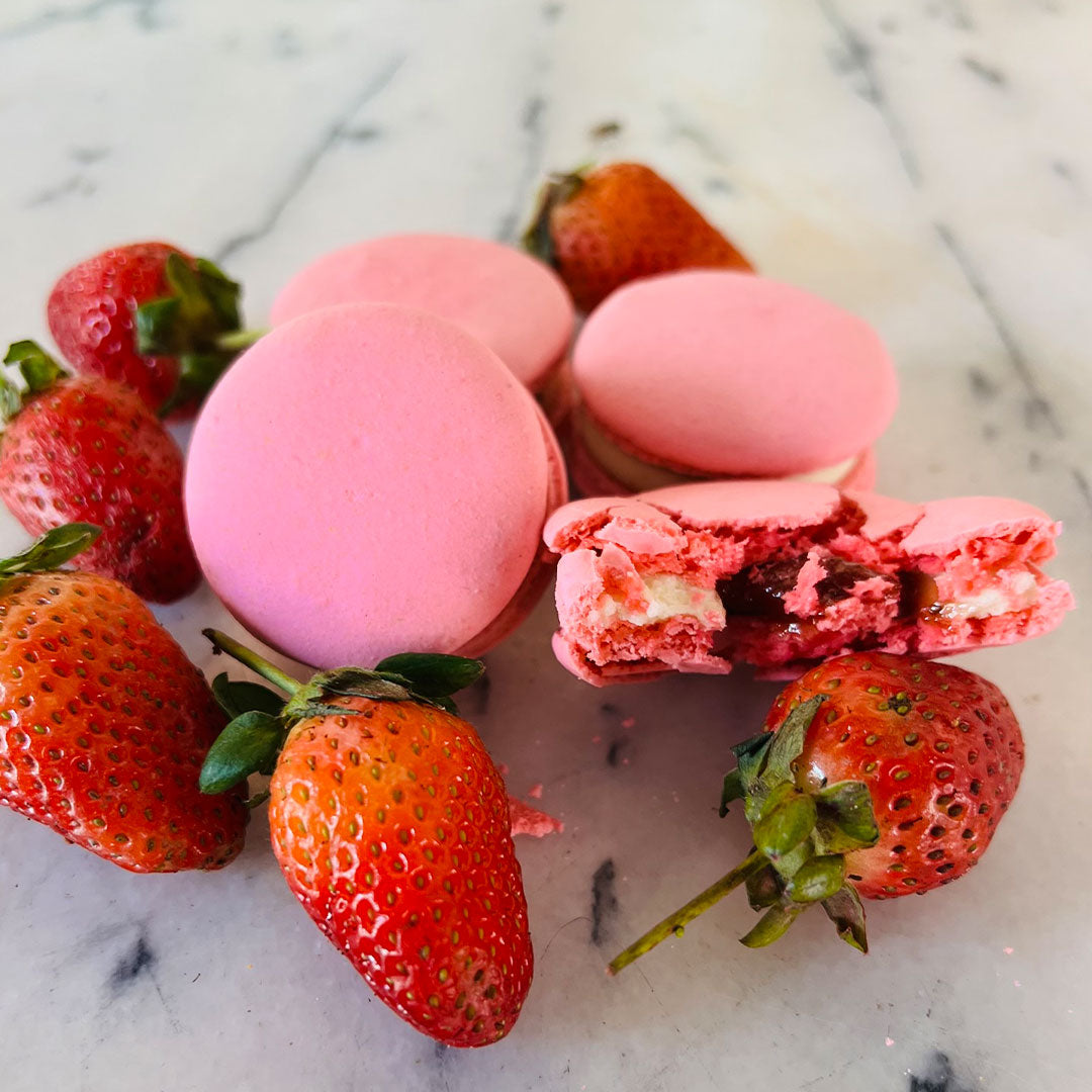 Strawberry Macaron