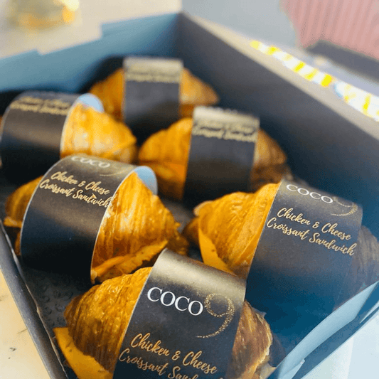 Chicken Croissant Sandwich Box (Box of 6)