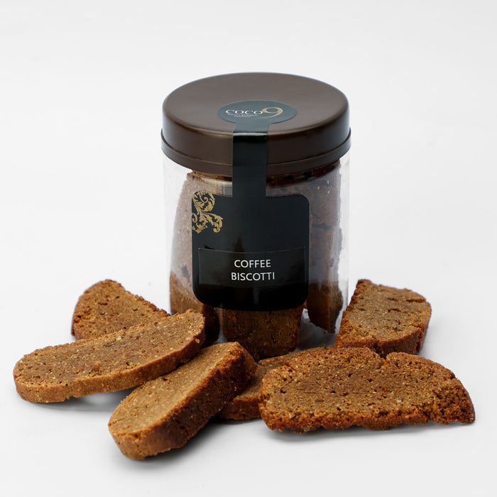 Coffee Biscotti Jar