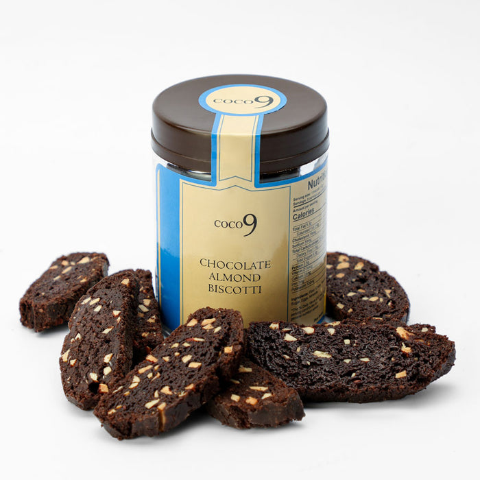 Chocolate Almond Biscotti Jar