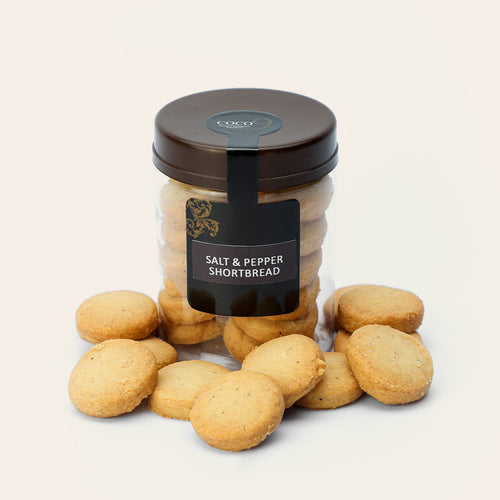 Salt & Pepper Shortbread Jar