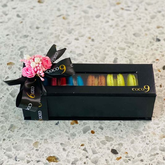 Customize Your Macaron Box of 6 (Black)