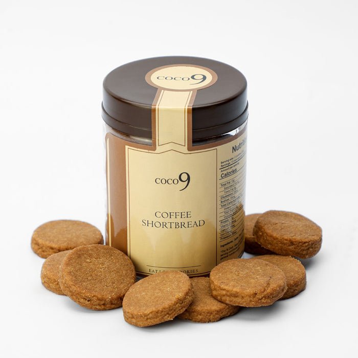 Coffee Shortbread Jar
