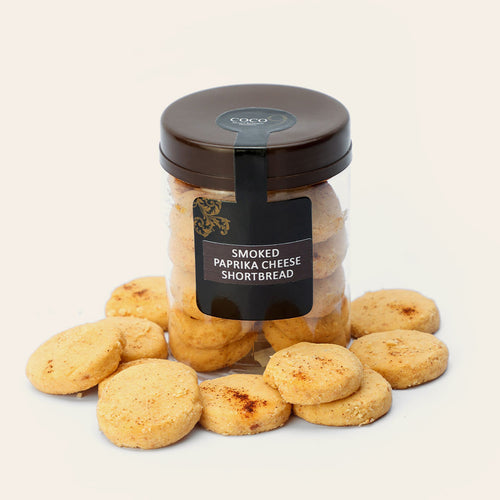 Smoked Paprika Cheese Shortbread