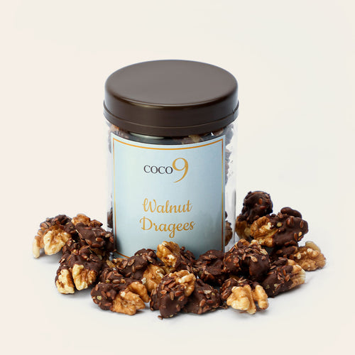 Walnut Dragees Jar