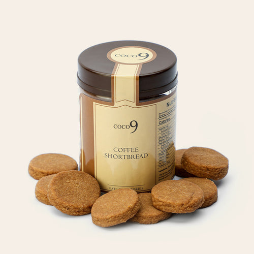 Coffee Shortbread Jar