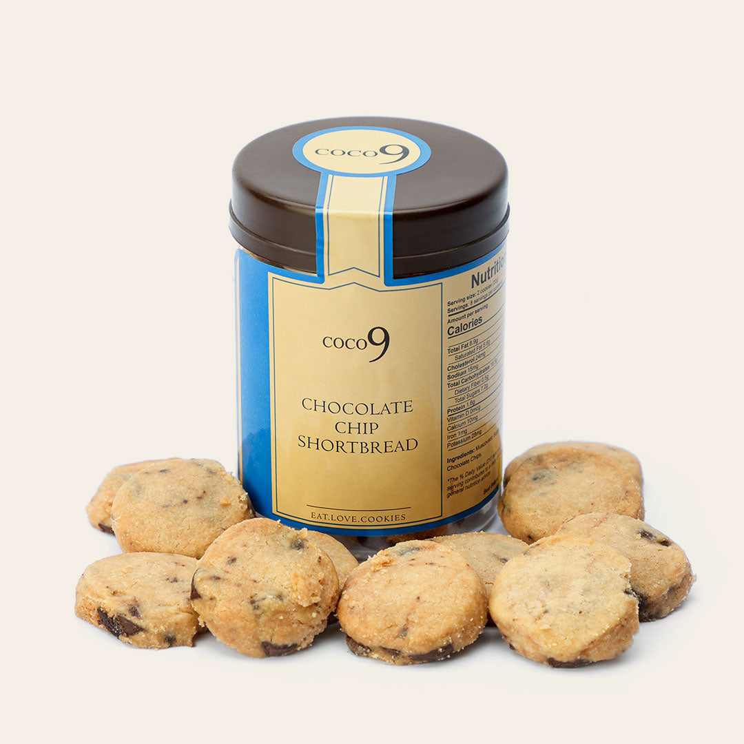 Chocolate Chip Shortbread Jar