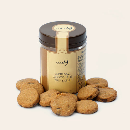 Espresso Chocolate Chip Sable Jar