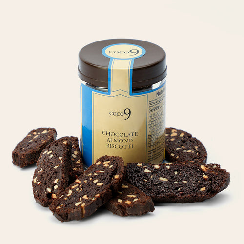 Chocolate Almond Biscotti Jar