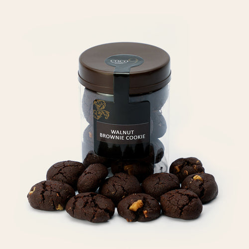 Walnut Brownie Cookie Jar