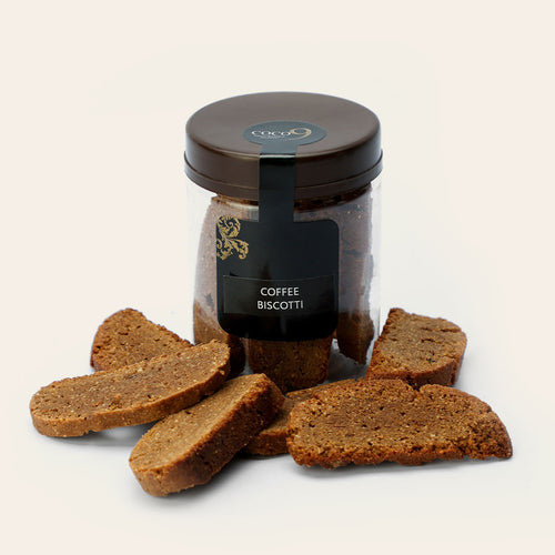 Coffee Biscotti Jar