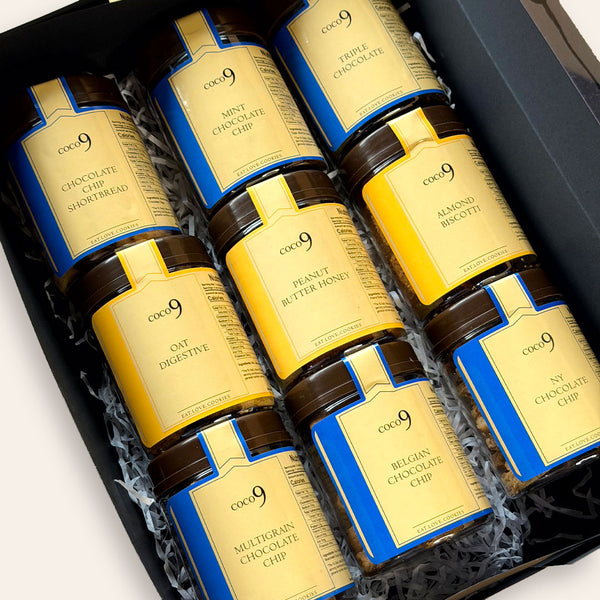 "Heritage" 9 Cookie Jars