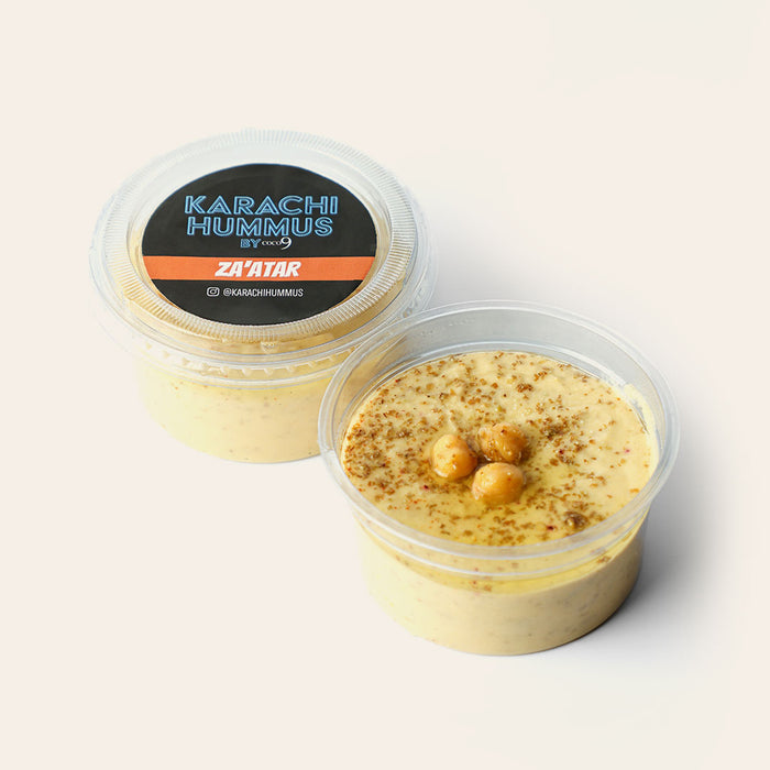 Mini Zaatar Hummus
