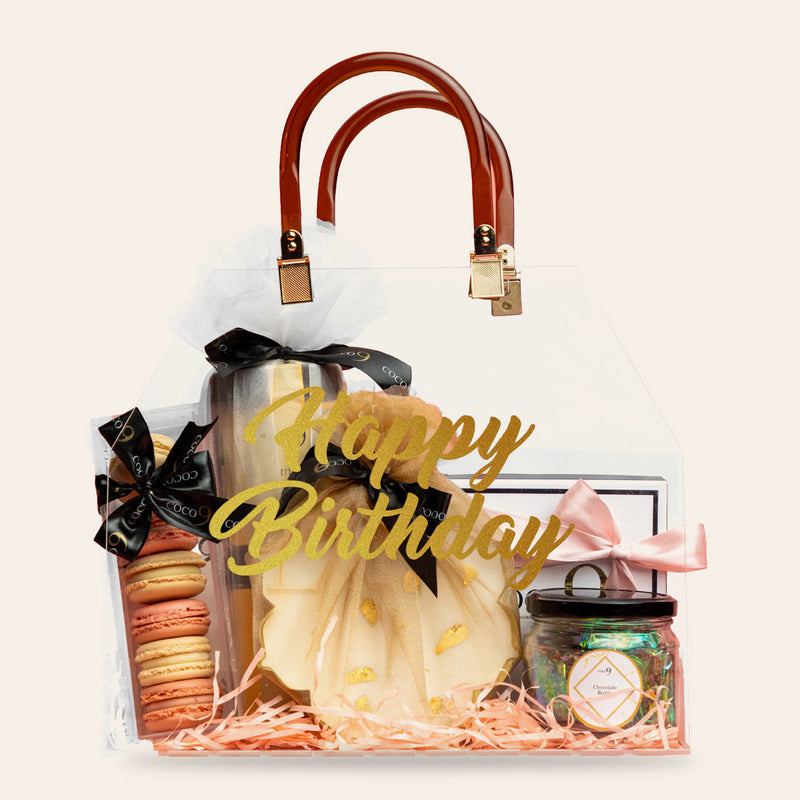 The Luxe Acrylic Handbag — Birthday Edition