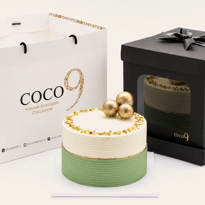 Pistachio Vanilla Entremet (2.5lbs)