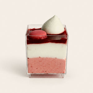 Strawberry Vanilla Mousse Shot Glass
