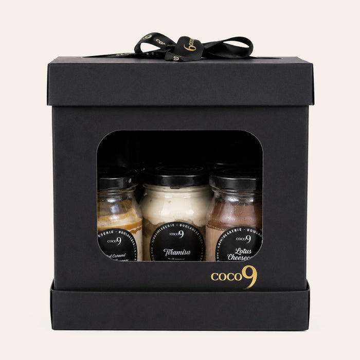 "Vault" 5 Dessert Jars