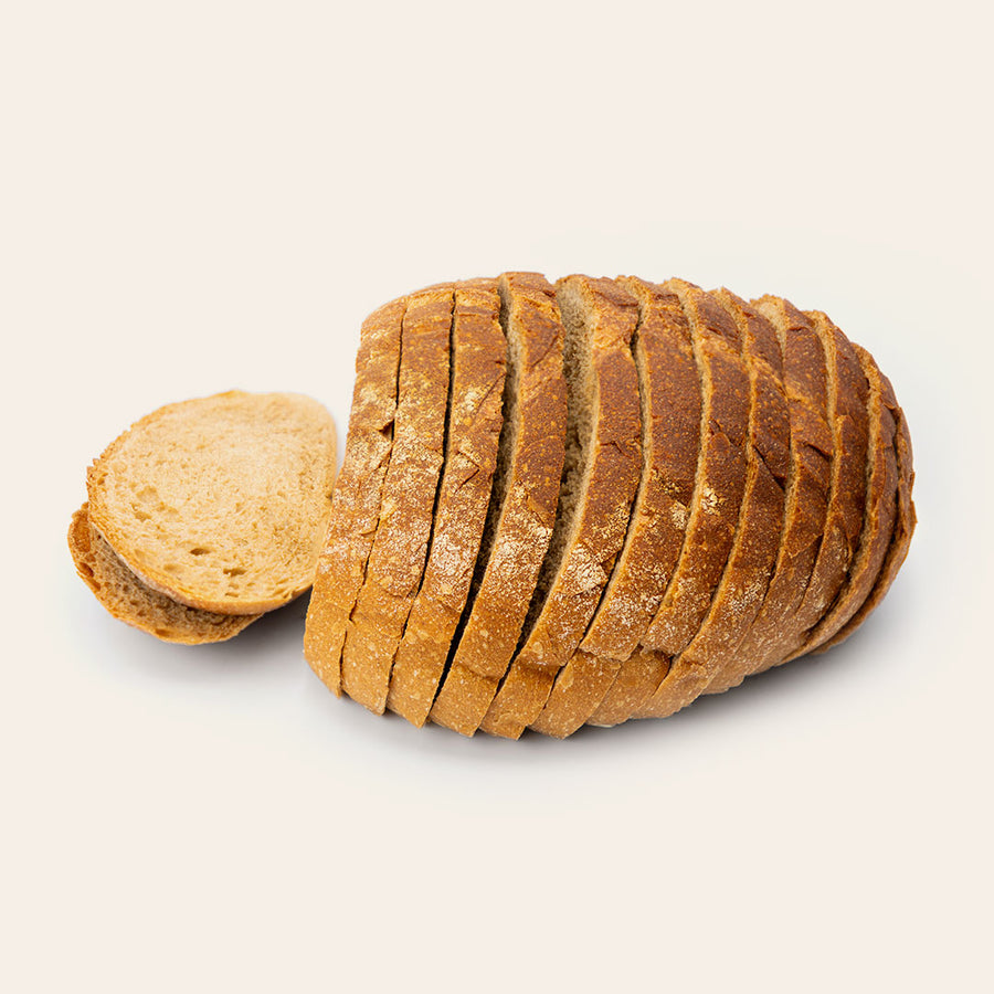 A Coco 9 wheat sourdough loaf