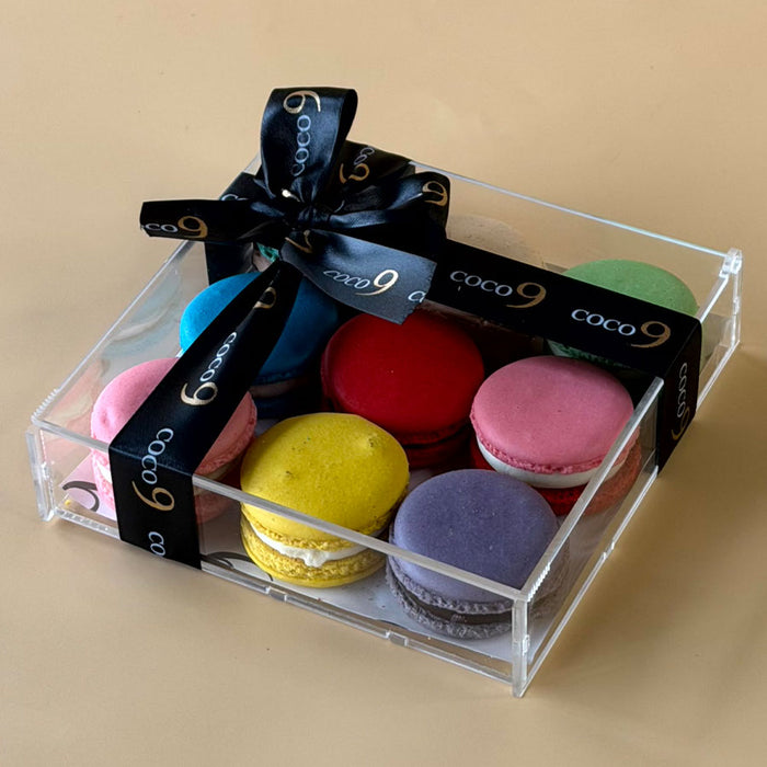 "Vitrine" 9 Macarons