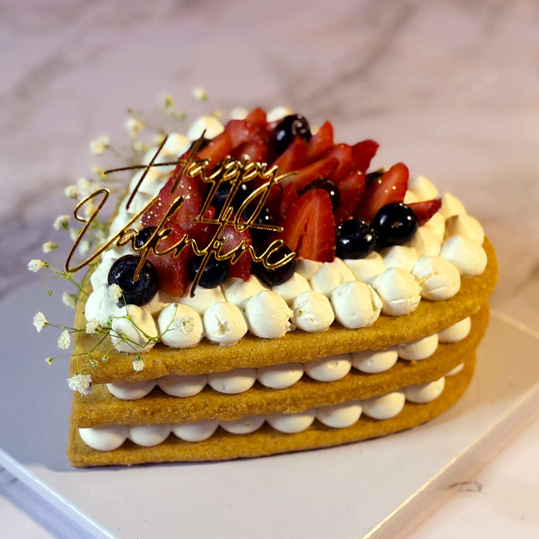 Valentine Heart Cookie Cake