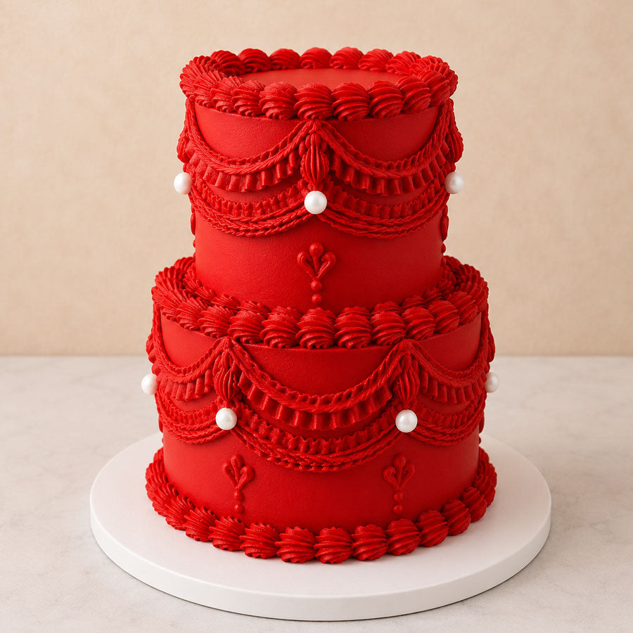 Crimson Lace (Serves 25–30)