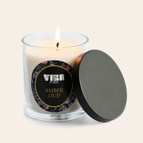 "Amber Oud" Vibe Candle