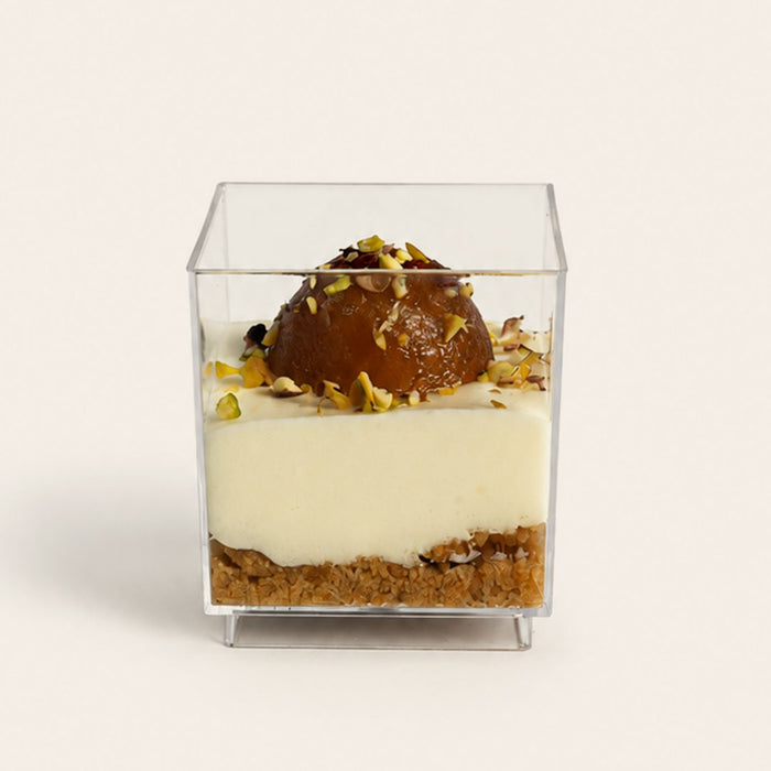 Gulab Jamun Cheesecake Shot Glass - Petite (12 pcs)