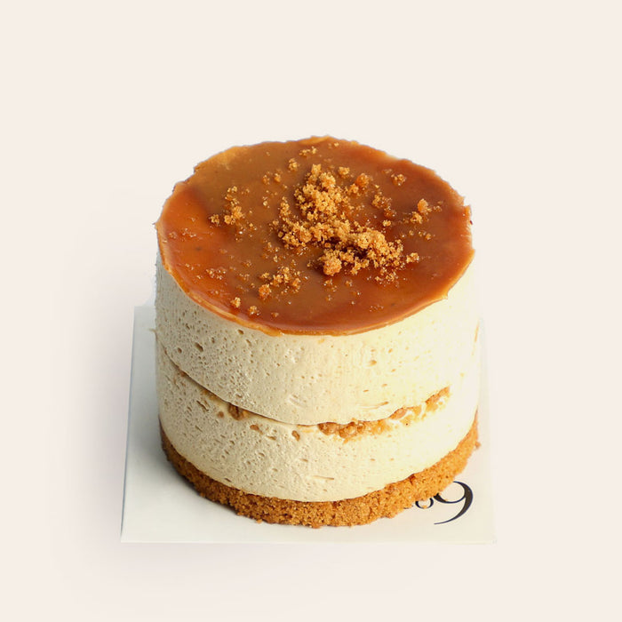 Lotus Cheesecake Slice