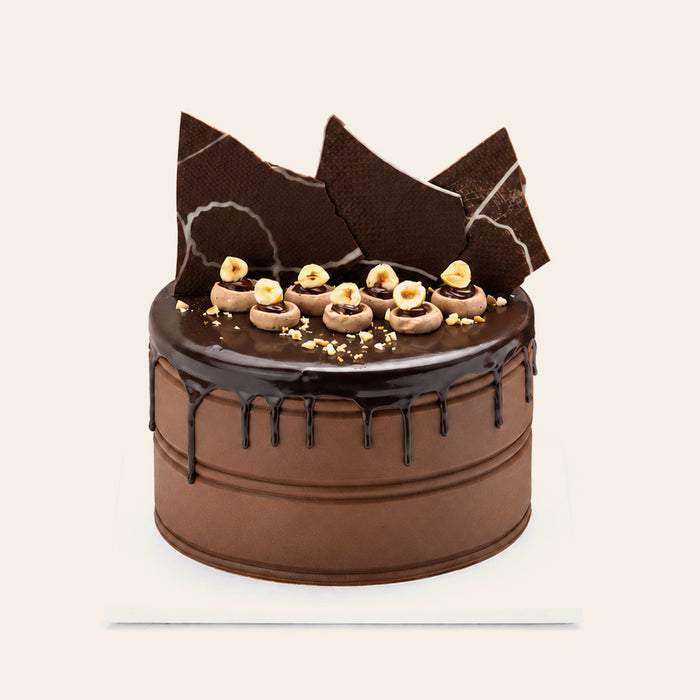 Hazelnut Rocher Cake (Serves 8–10)