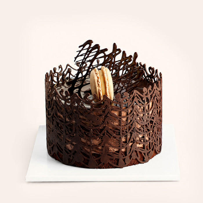 Chocolate Mousse Cake (Serves 6–8)