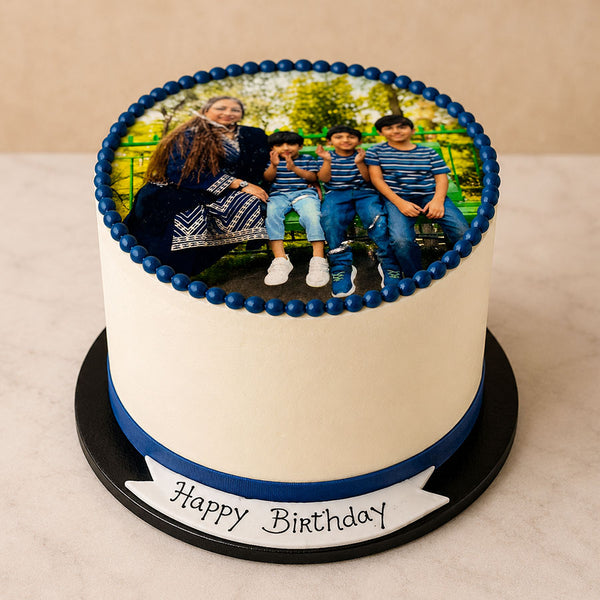 Full Photo Picture Cake (Serves 10–15)