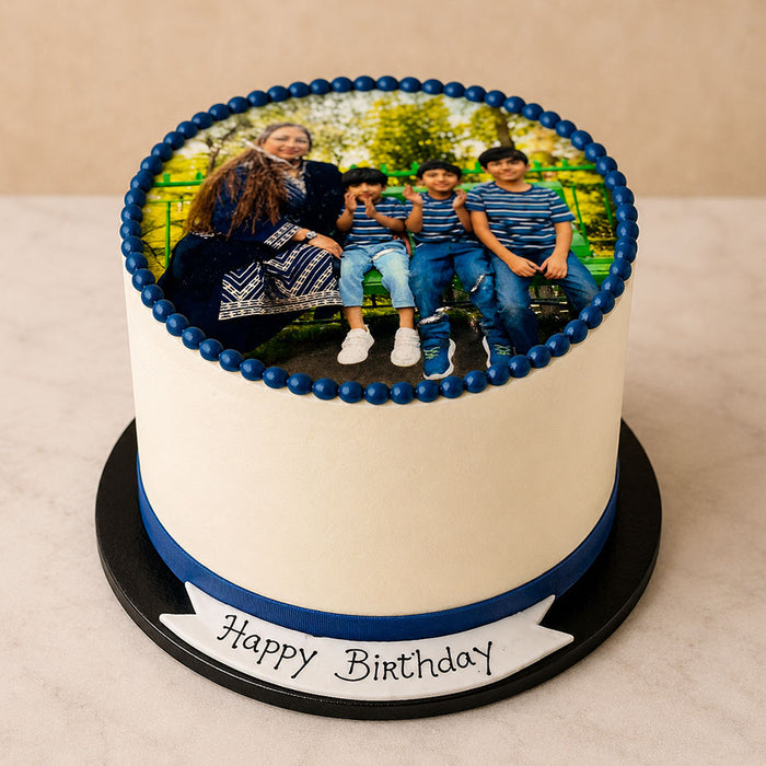 Full Photo Picture Cake (Serves 10–15)